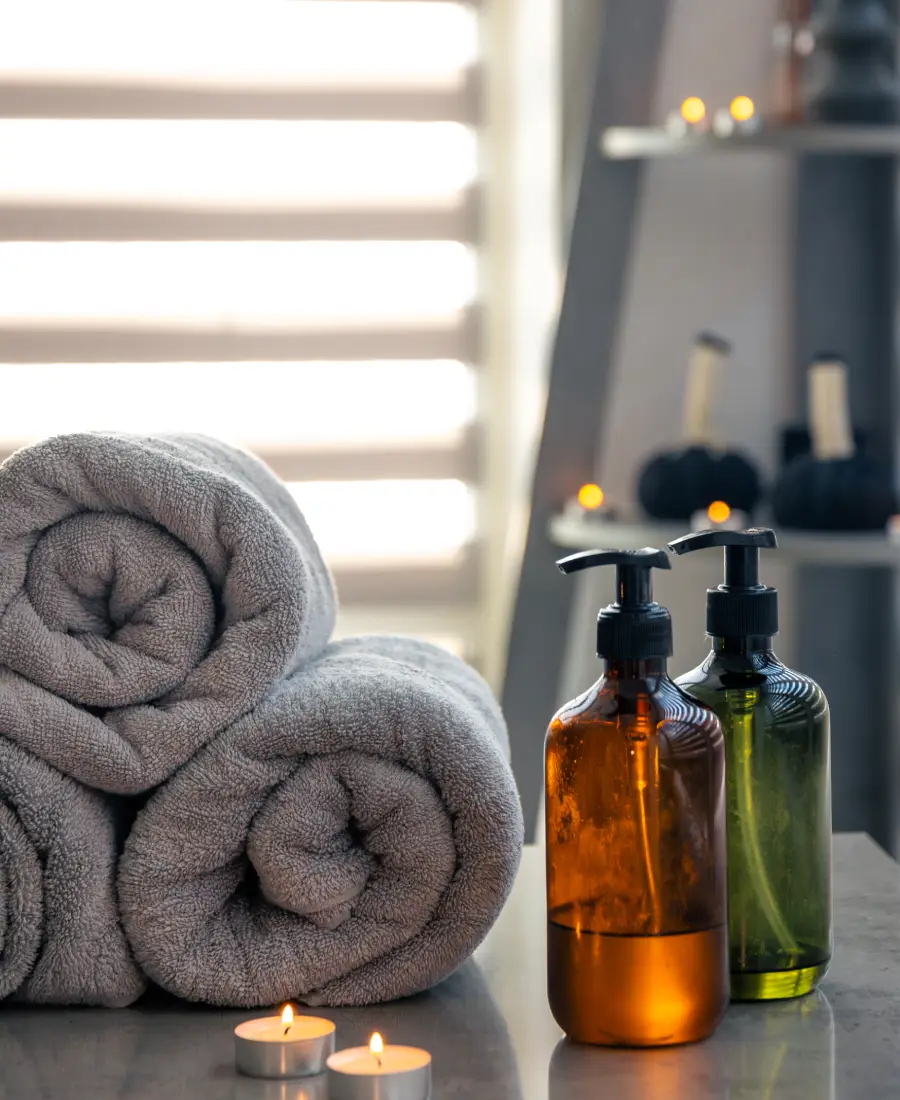 Wellness Waves Spa treatment room in Nairobi CBD